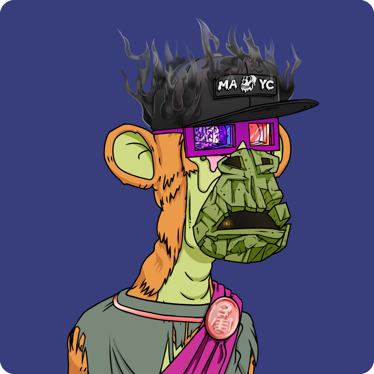 Yuga Labs - Mutant Ape Yacht Club - NFT # 10540