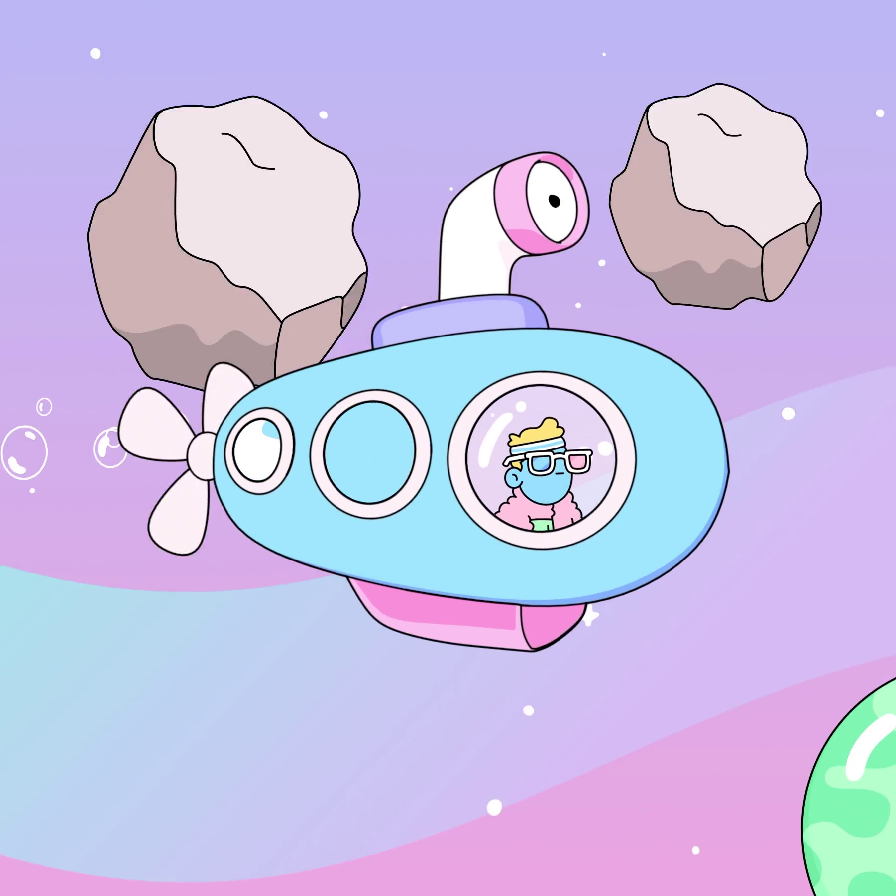 The Doodles Founders - Space Doodles - Space Doodle #110 - NFT # 110