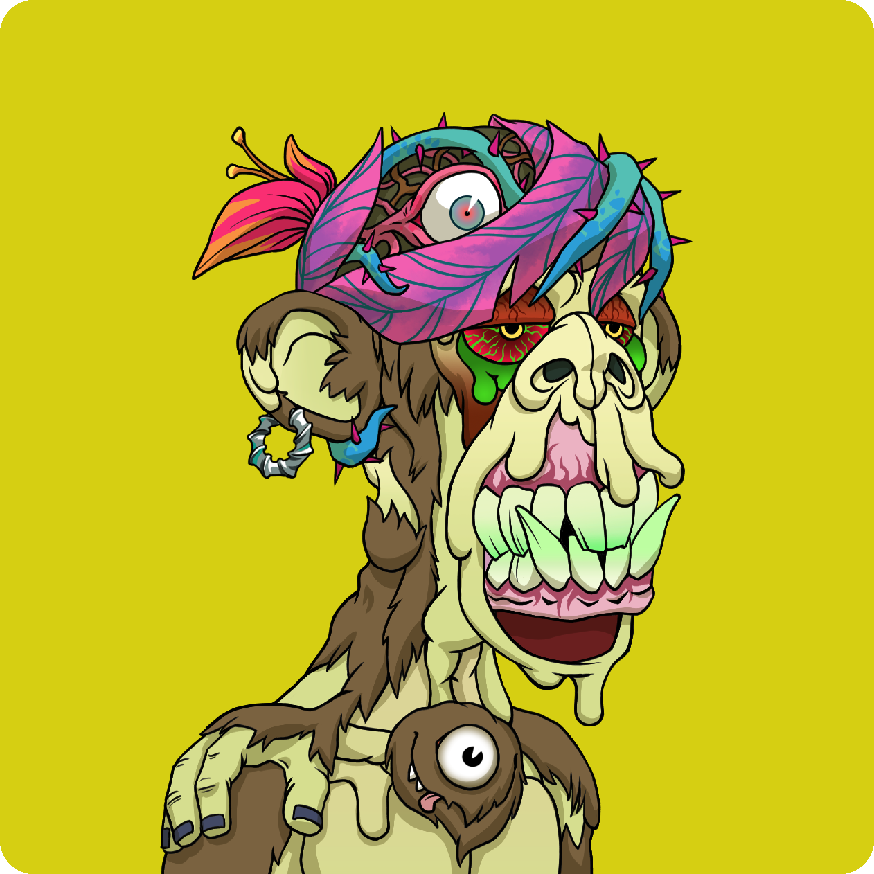 Yuga Labs - Mutant Ape Yacht Club - NFT # 4630