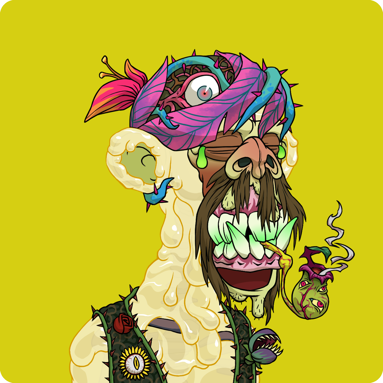 Yuga Labs - Mutant Ape Yacht Club - NFT # 5481