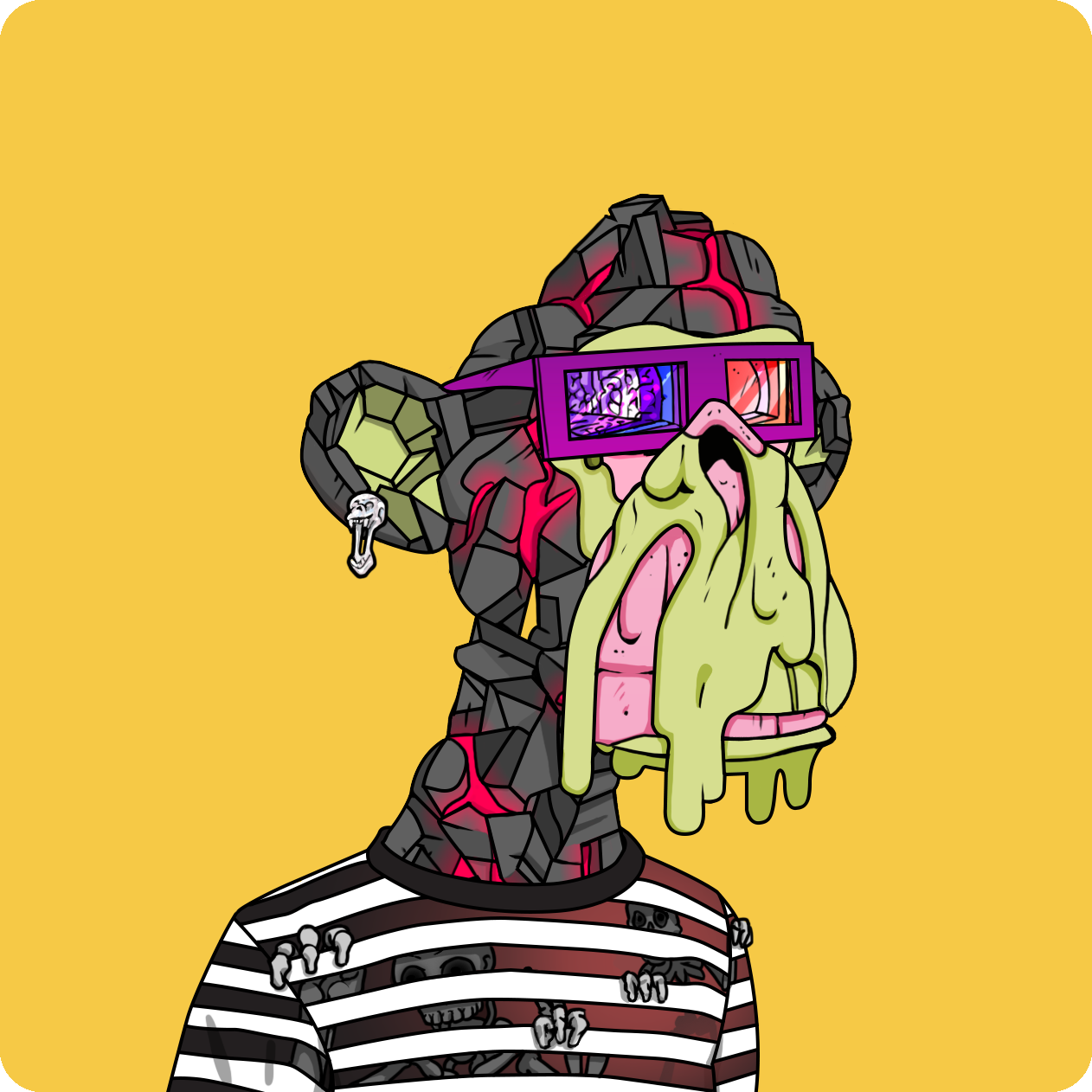 Yuga Labs - Mutant Ape Yacht Club - NFT # 25586