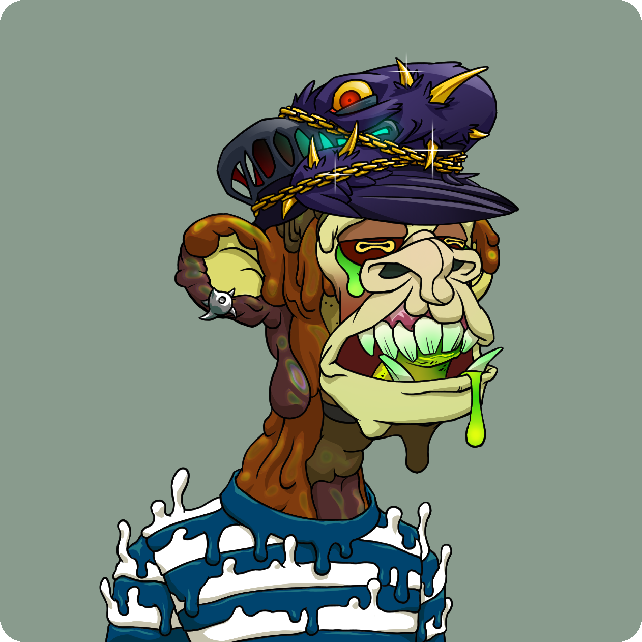 Yuga Labs - Mutant Ape Yacht Club - NFT # 4494