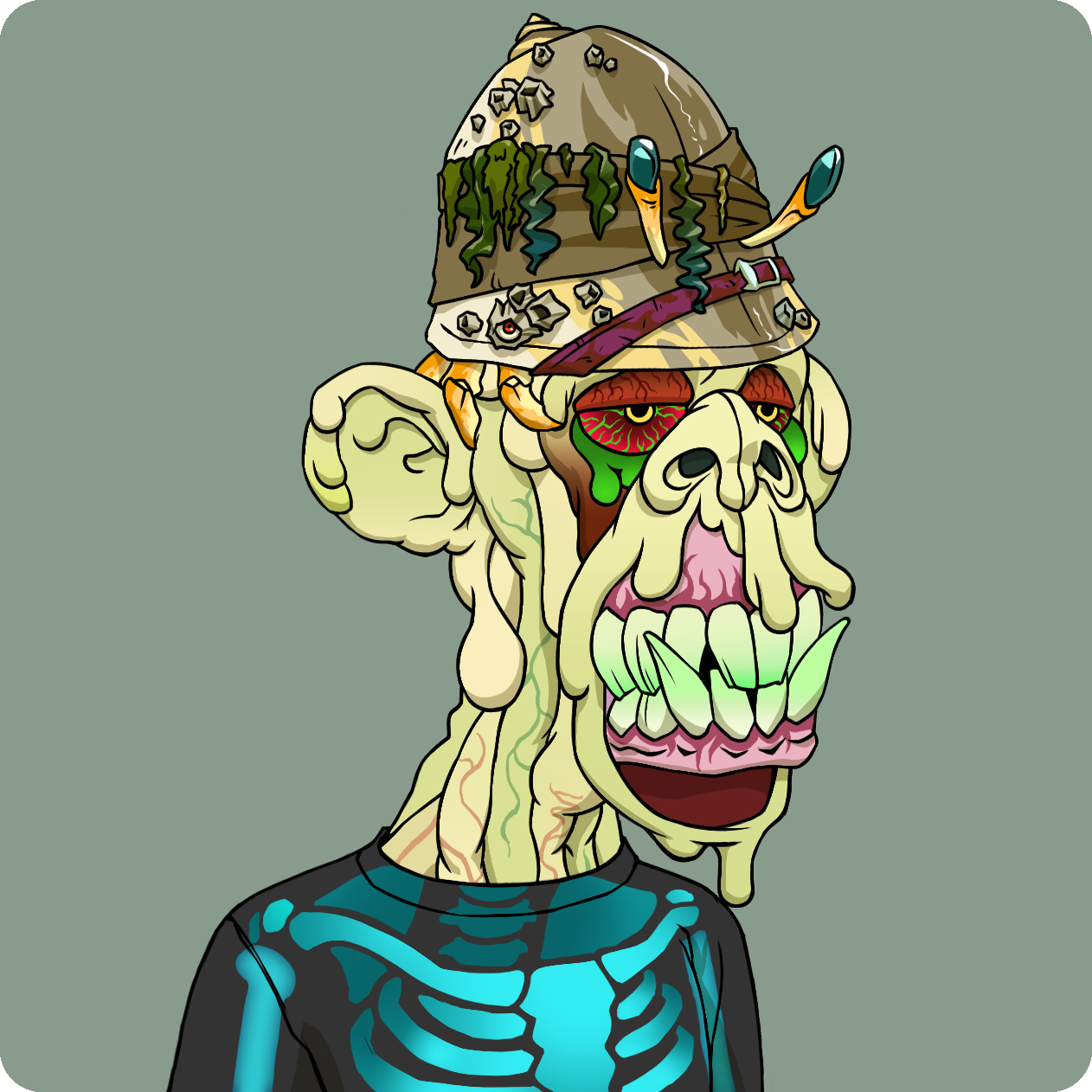 Yuga Labs - Mutant Ape Yacht Club - NFT # 8892