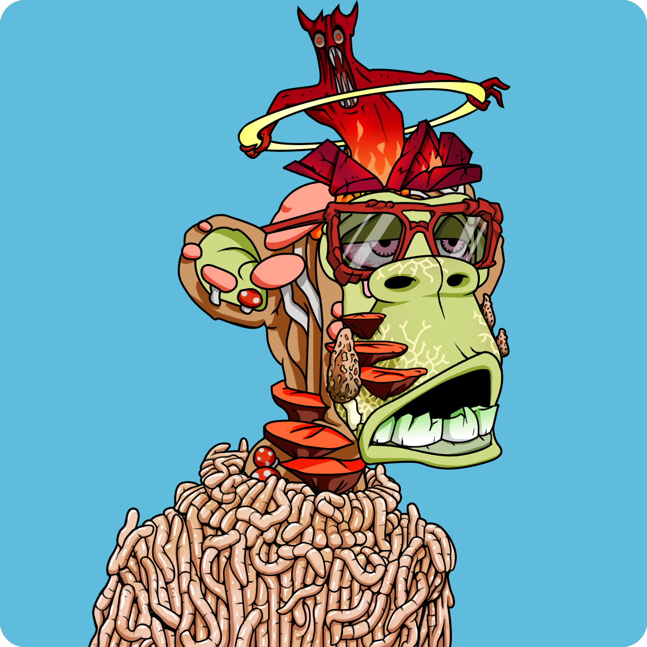 Yuga Labs - Mutant Ape Yacht Club - NFT # 18172