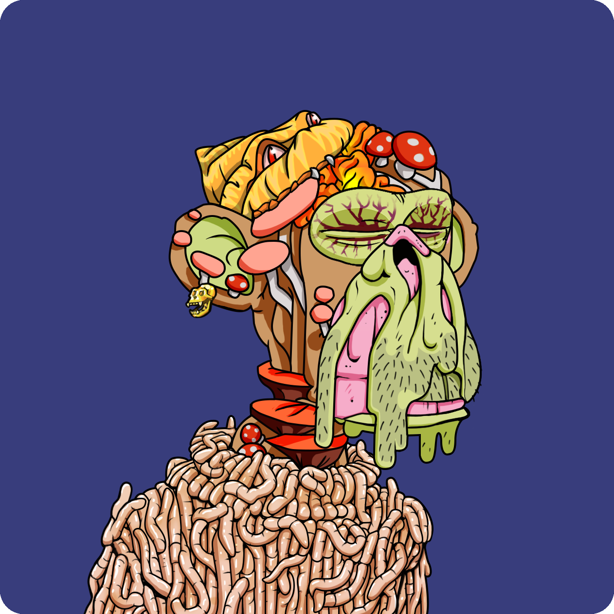 Yuga Labs - Mutant Ape Yacht Club - NFT # 18484