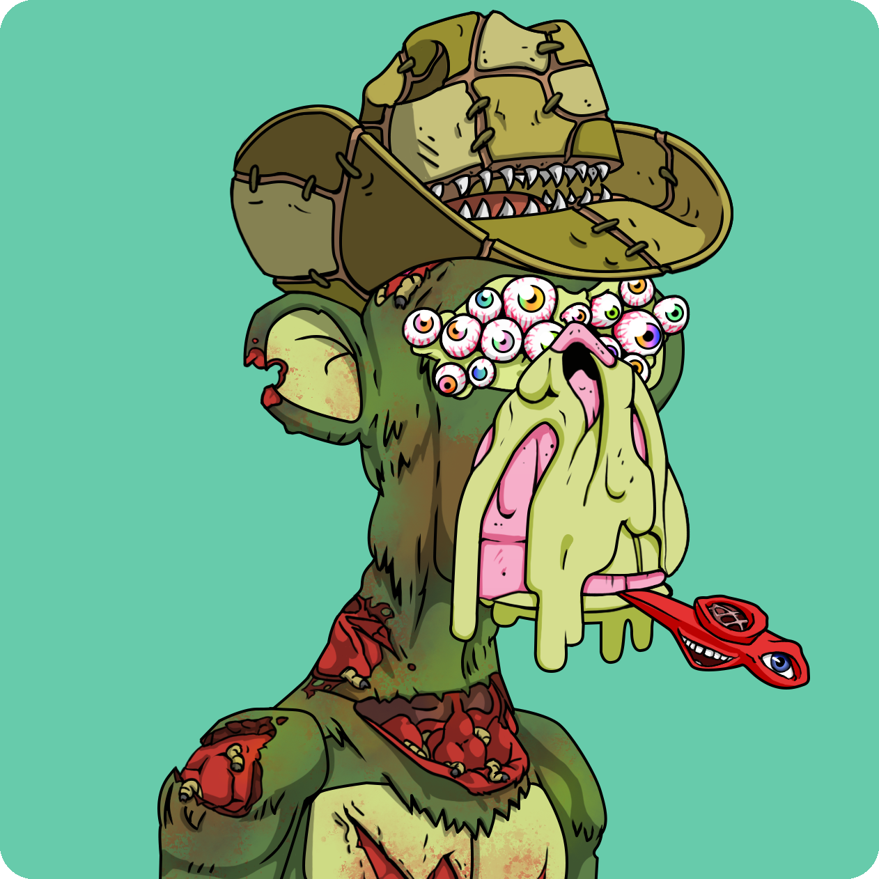 Yuga Labs - Mutant Ape Yacht Club - NFT # 13902