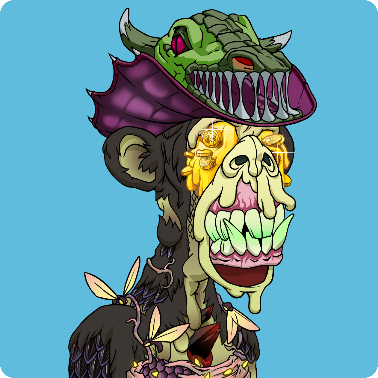 Yuga Labs - Mutant Ape Yacht Club - NFT # 9536