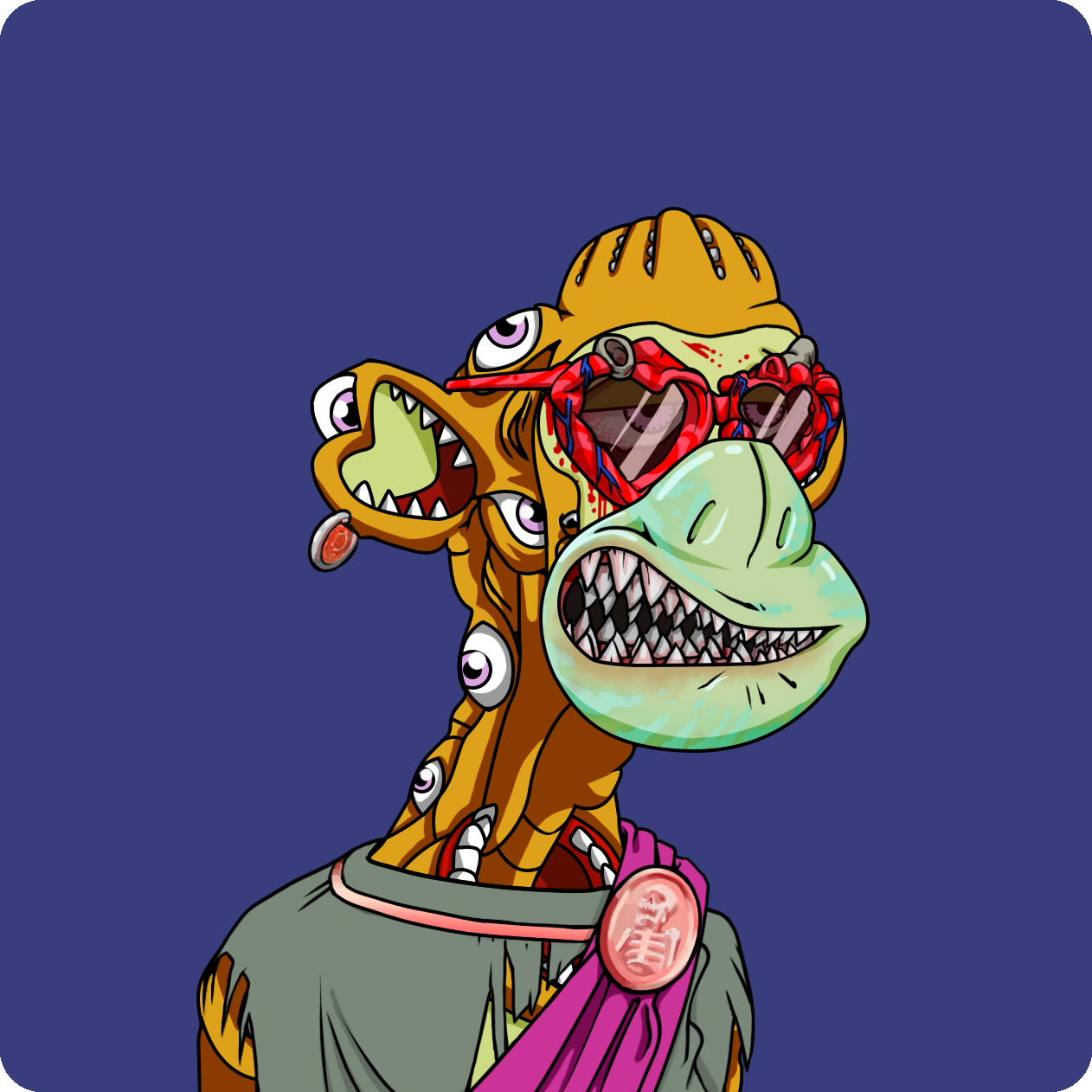 Yuga Labs - Mutant Ape Yacht Club - NFT # 6940