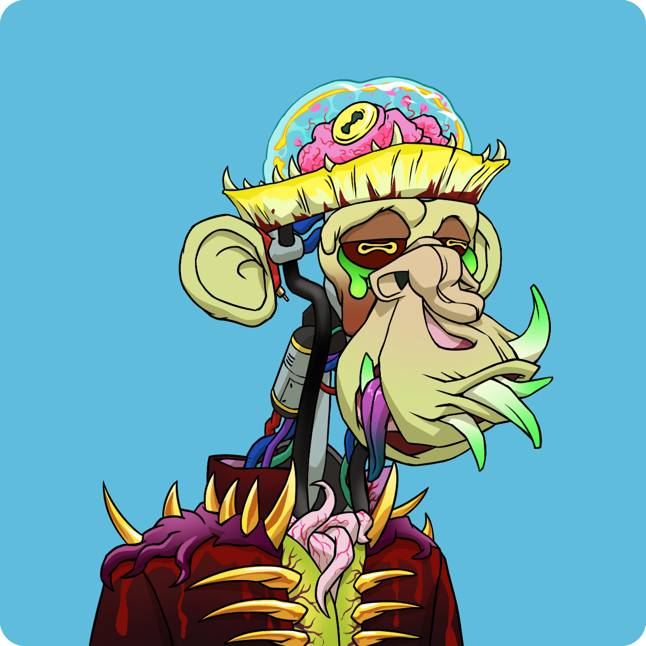 Yuga Labs - Mutant Ape Yacht Club - NFT # 13647