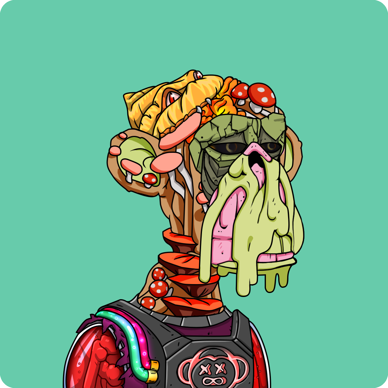 Yuga Labs - Mutant Ape Yacht Club - NFT # 2544