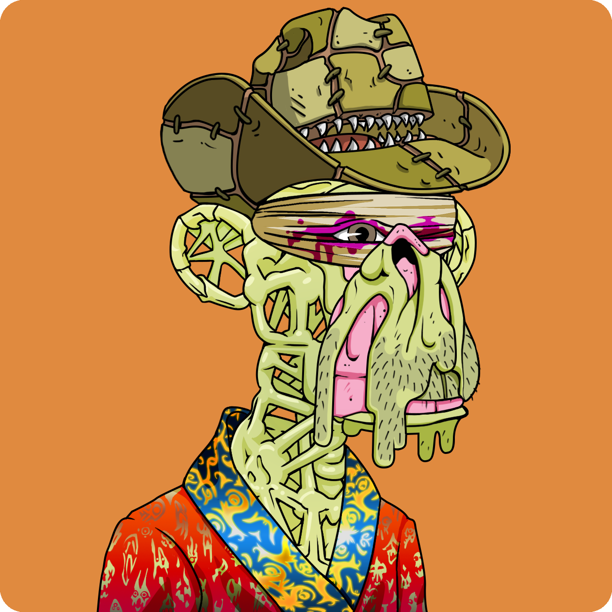 Yuga Labs - Mutant Ape Yacht Club - NFT # 9588