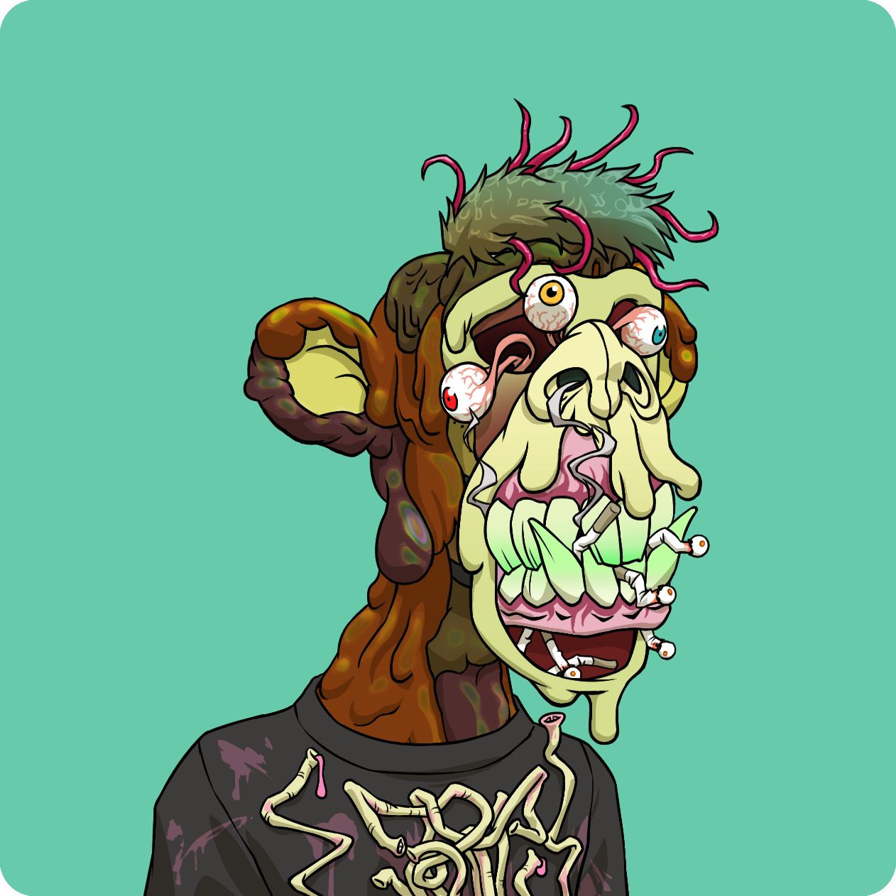 Yuga Labs - Mutant Ape Yacht Club - NFT # 5017