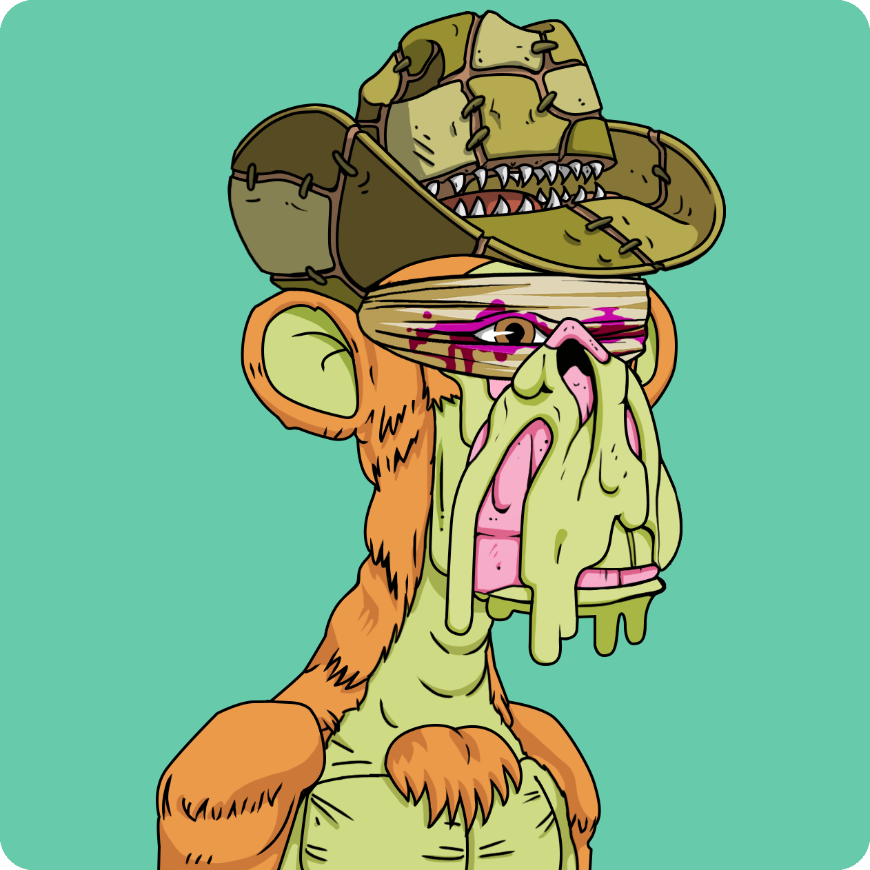 Yuga Labs - Mutant Ape Yacht Club - NFT # 21586