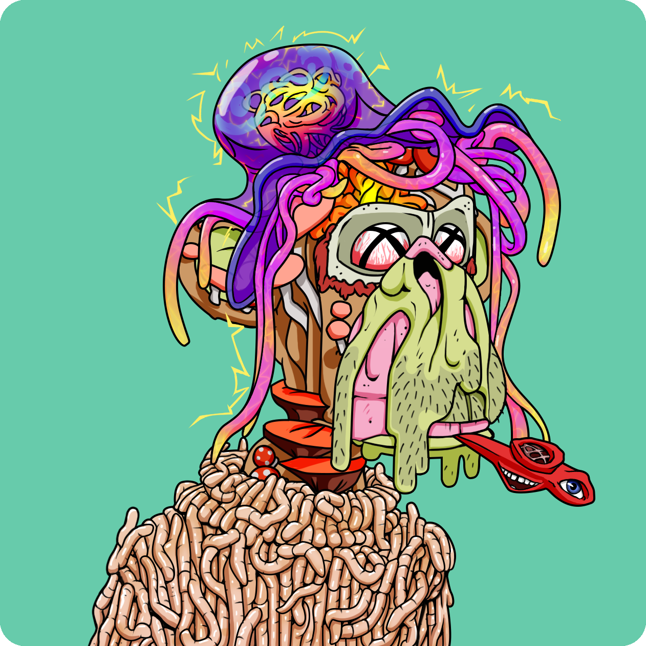 Yuga Labs - Mutant Ape Yacht Club - NFT # 4861