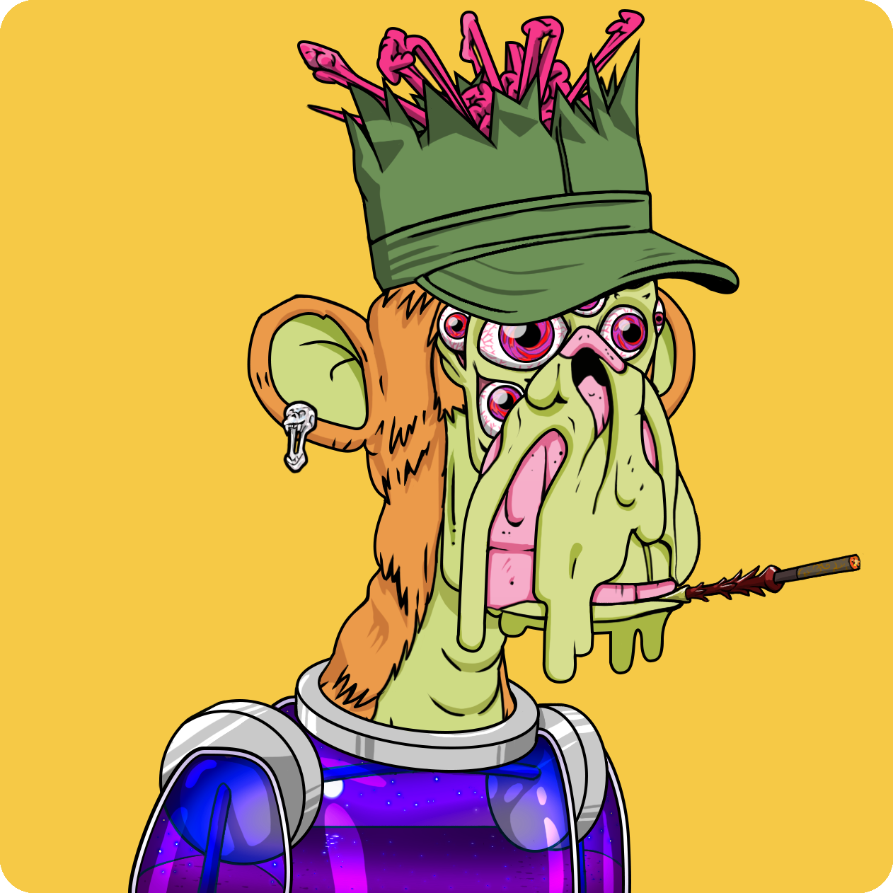 Yuga Labs - Mutant Ape Yacht Club - NFT # 3627