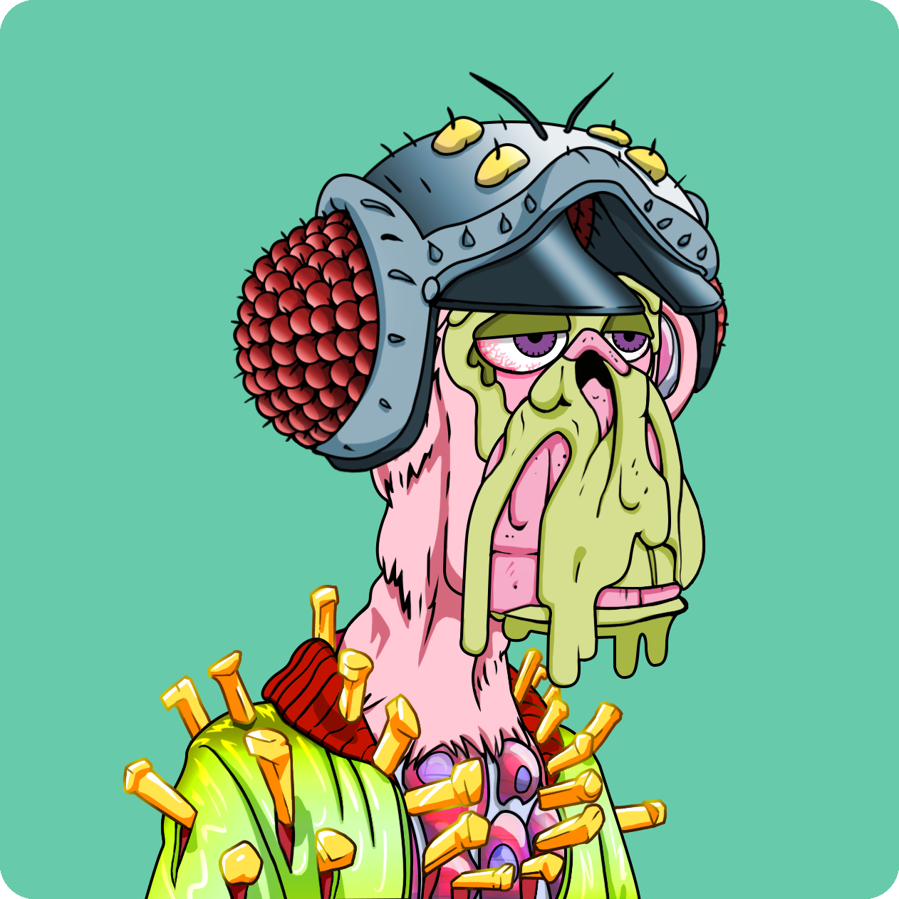 Yuga Labs - Mutant Ape Yacht Club - NFT # 3893