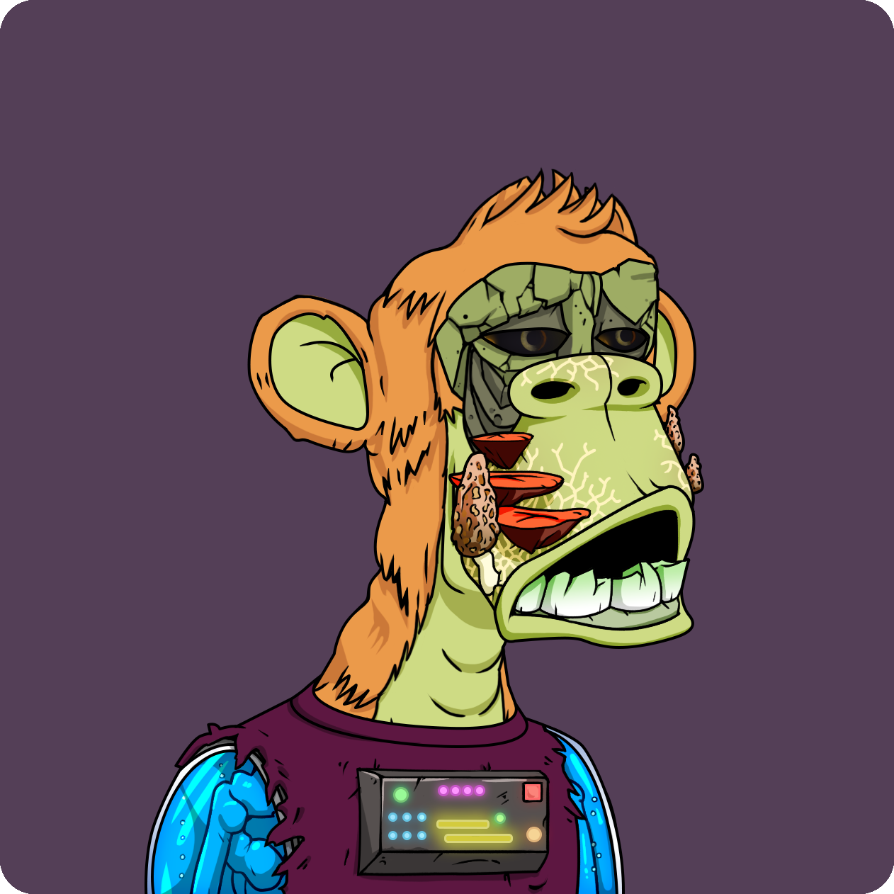 Yuga Labs - Mutant Ape Yacht Club - NFT # 9196