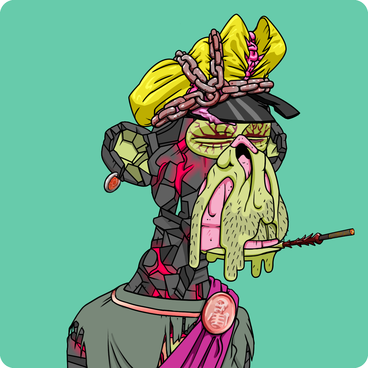 Yuga Labs - Mutant Ape Yacht Club - NFT # 23076