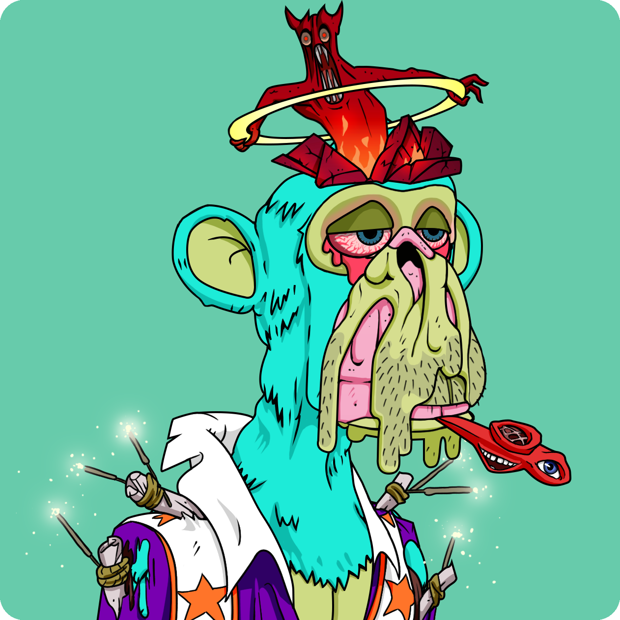 Yuga Labs - Mutant Ape Yacht Club - NFT # 9936