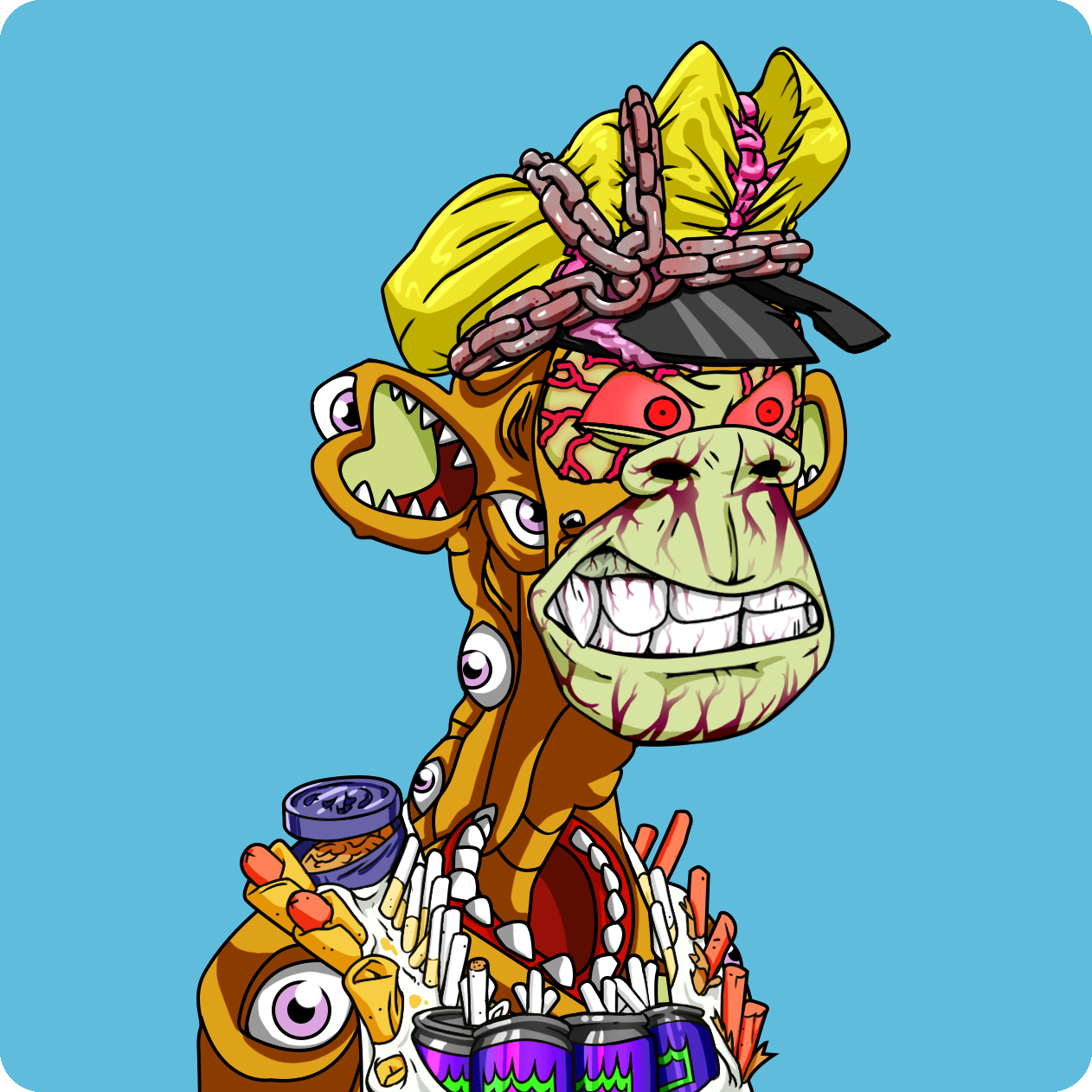 Yuga Labs - Mutant Ape Yacht Club - NFT # 20054