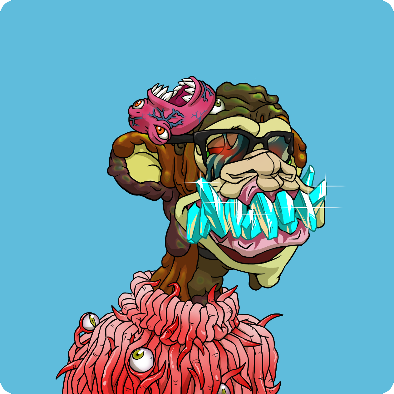 Yuga Labs - Mutant Ape Yacht Club - NFT # 17169