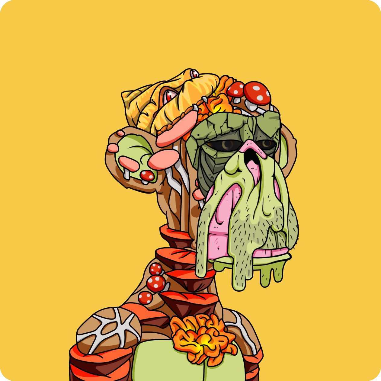 Yuga Labs - Mutant Ape Yacht Club - NFT # 1837