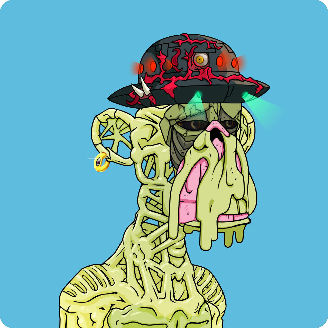 Yuga Labs - Mutant Ape Yacht Club - NFT # 9884