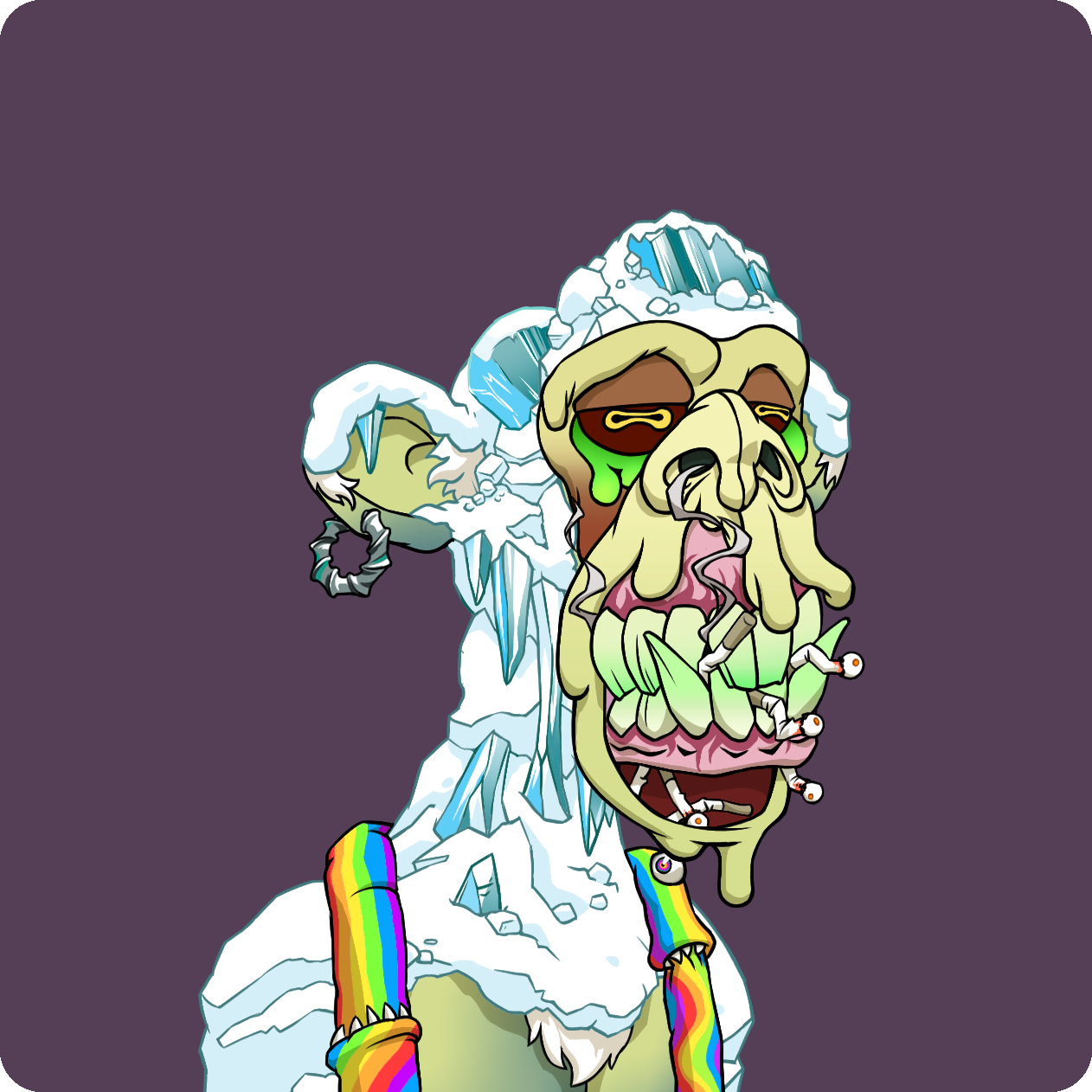 Yuga Labs - Mutant Ape Yacht Club - NFT # 4163