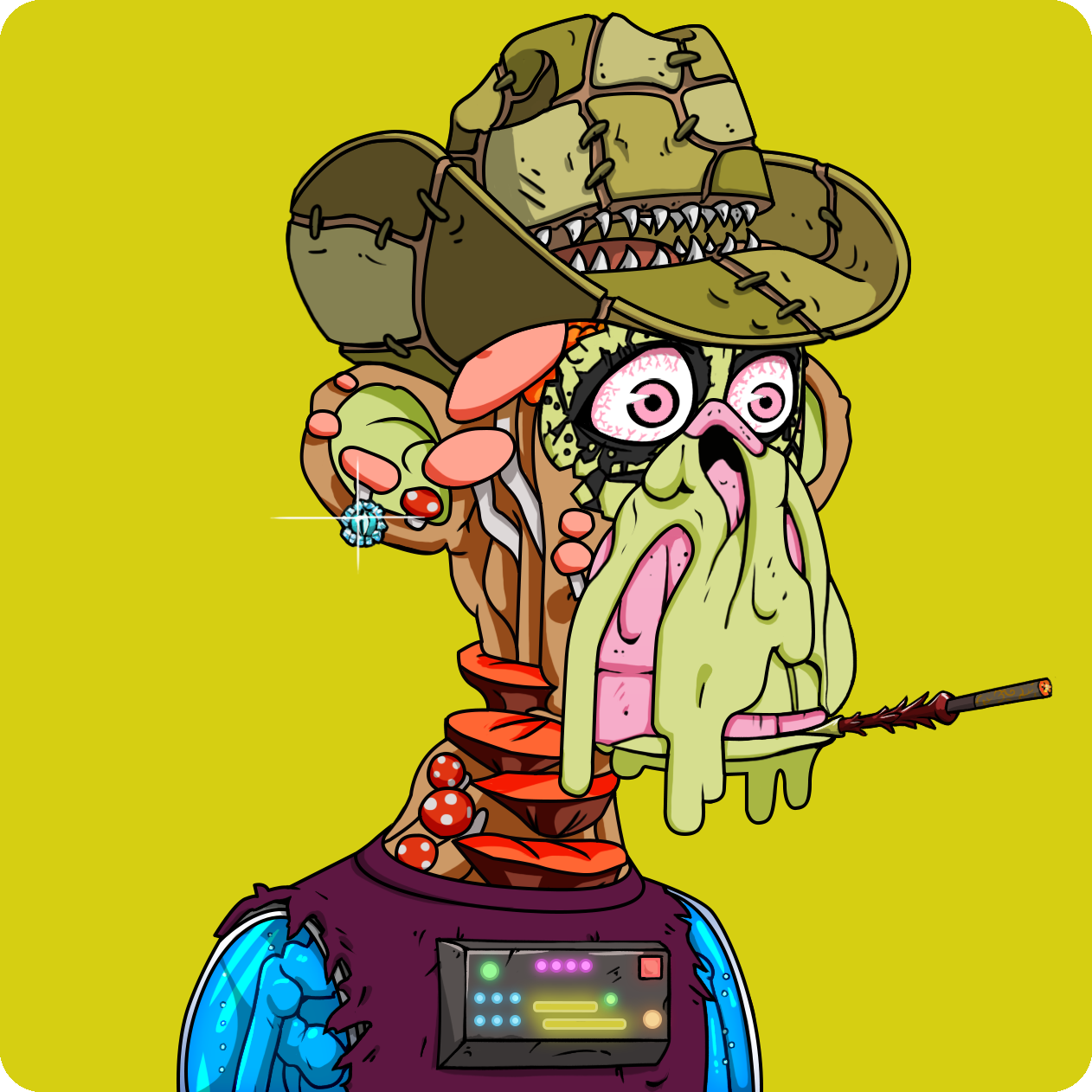 Yuga Labs - Mutant Ape Yacht Club - NFT # 4256