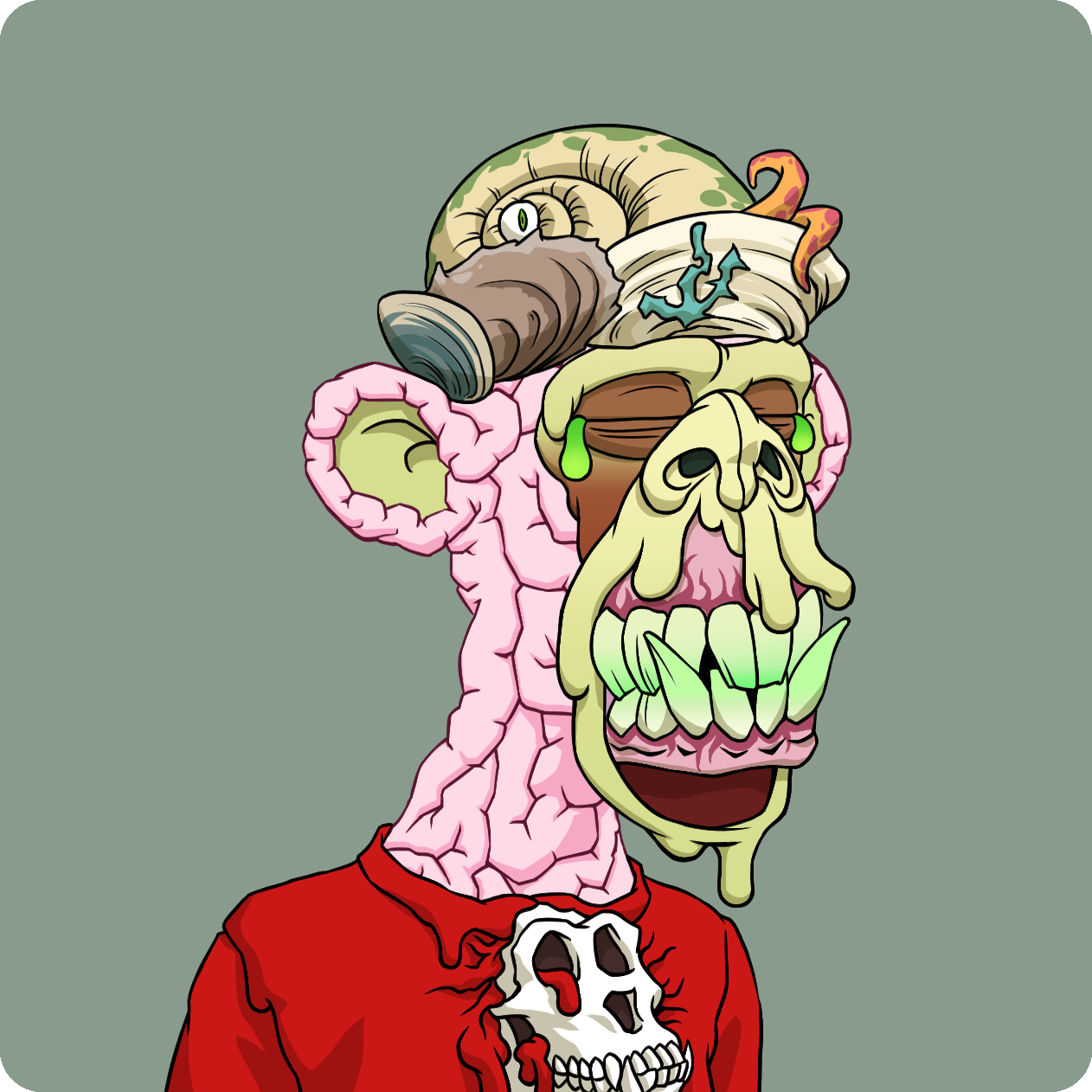 Yuga Labs - Mutant Ape Yacht Club - NFT # 9509