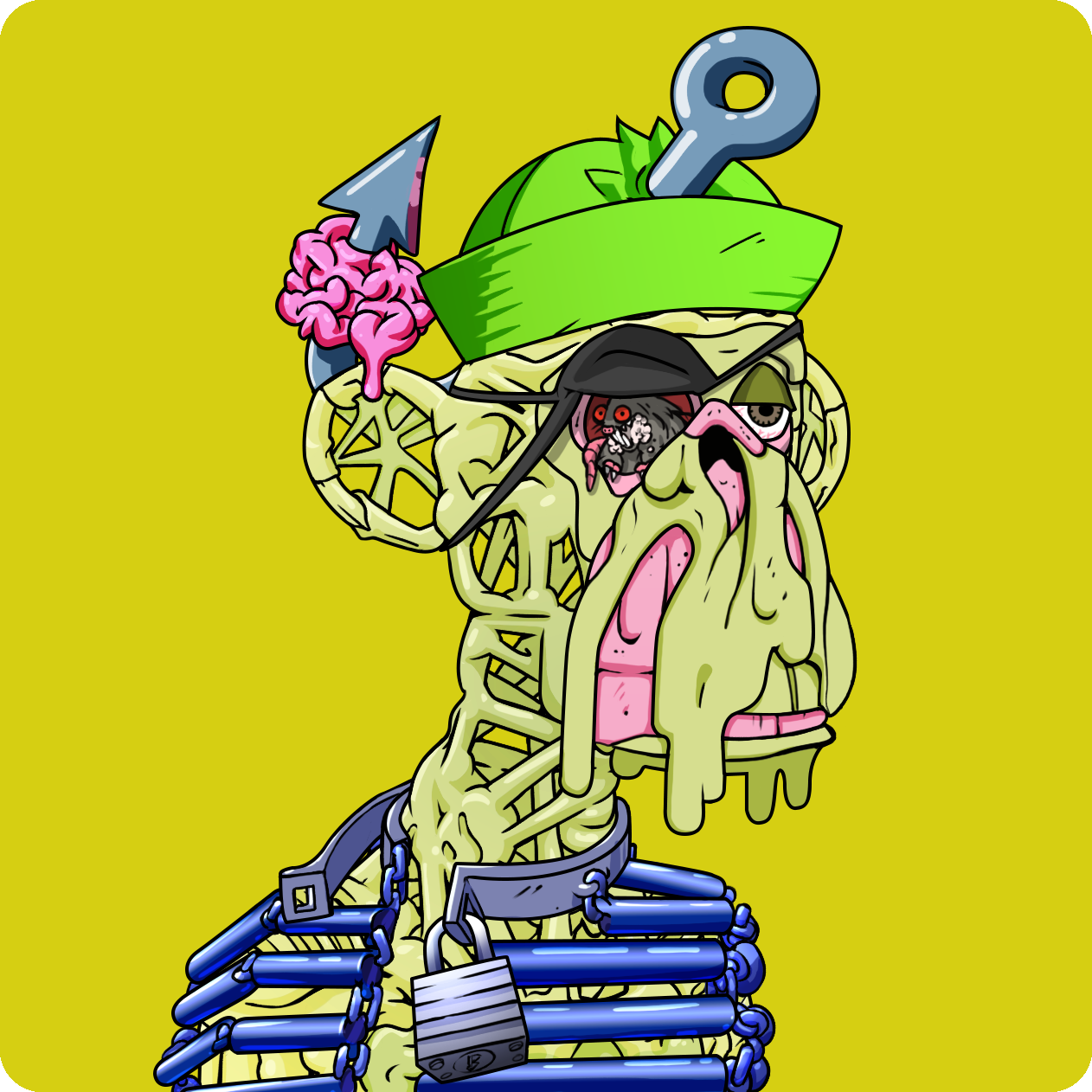 Yuga Labs - Mutant Ape Yacht Club - NFT # 3530