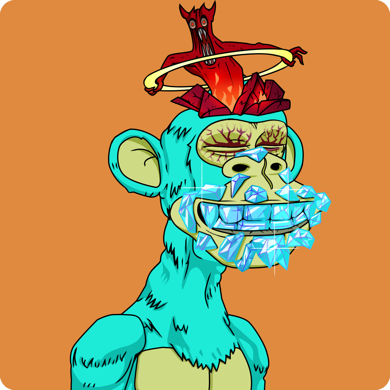 Yuga Labs - Mutant Ape Yacht Club - NFT # 18476