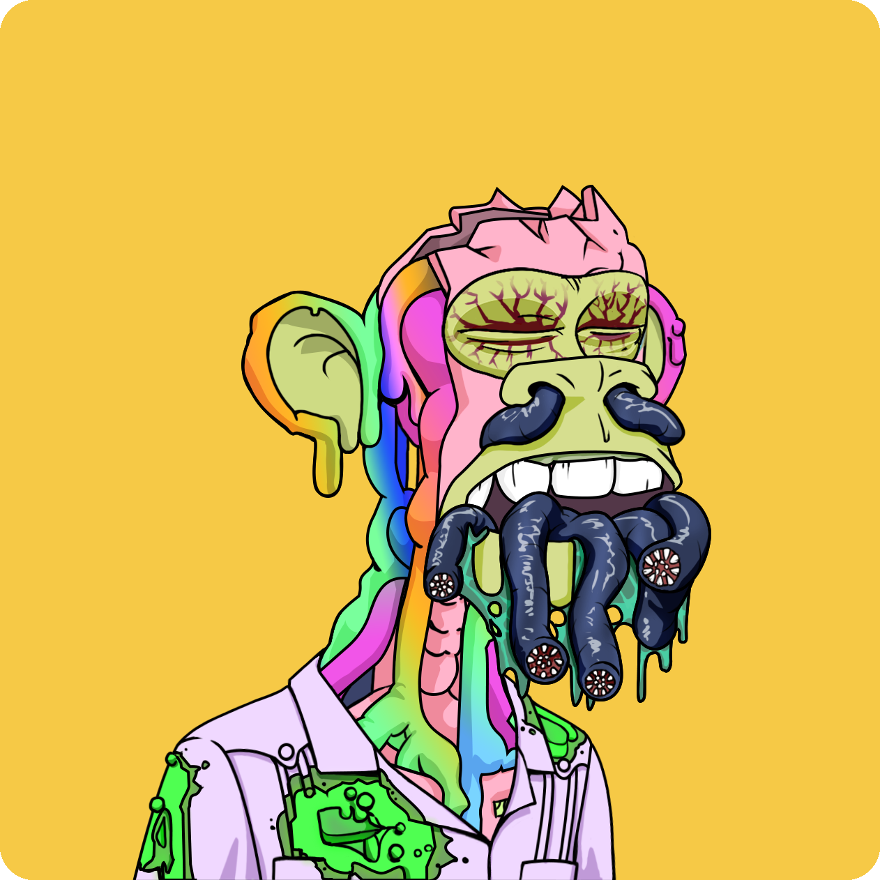 Yuga Labs - Mutant Ape Yacht Club - NFT # 8658