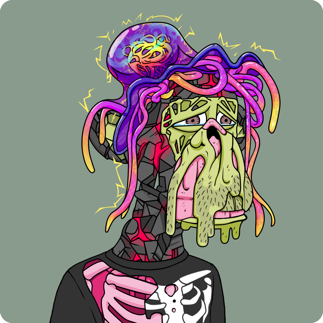 Yuga Labs - Mutant Ape Yacht Club - NFT # 5824