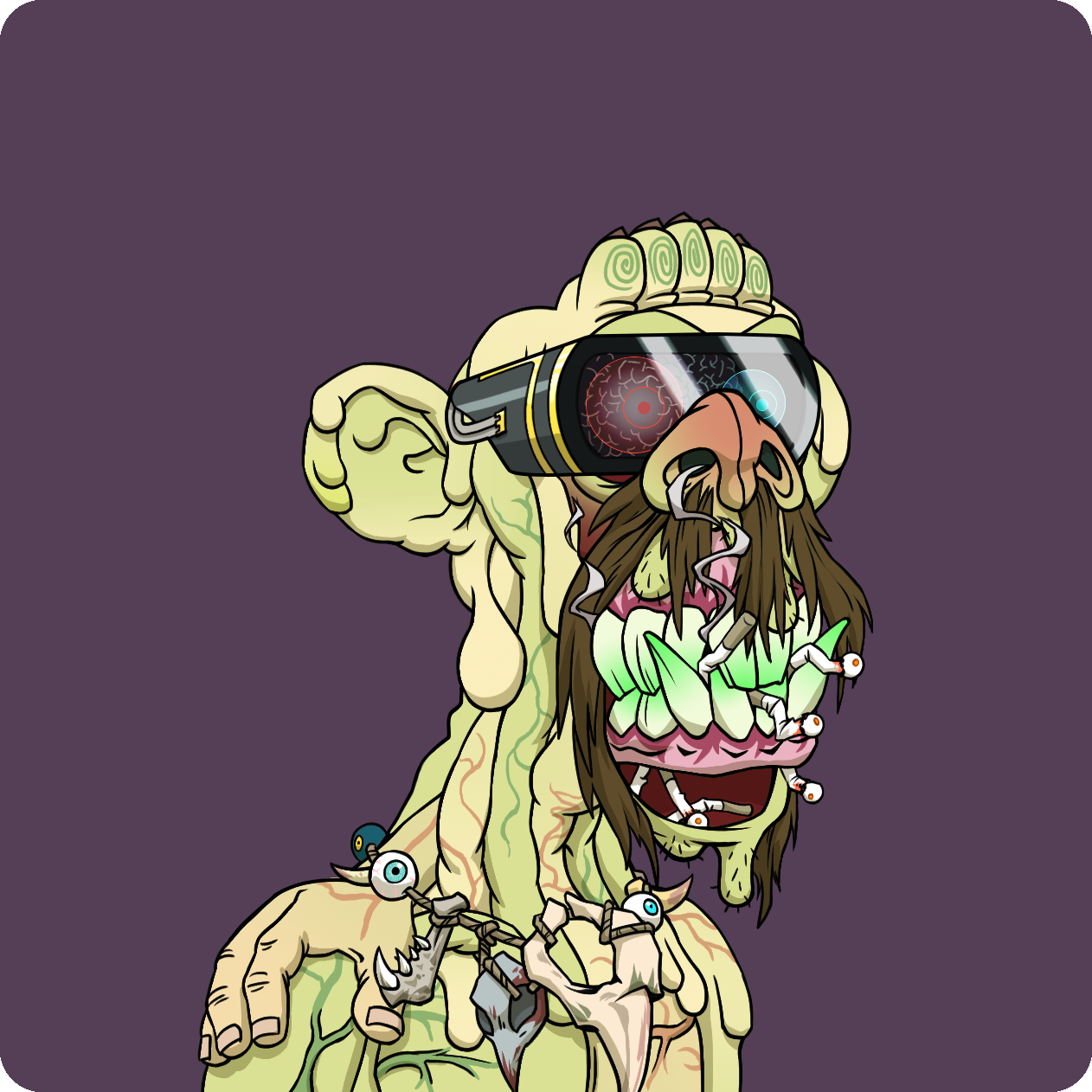 Yuga Labs - Mutant Ape Yacht Club - NFT # 1295