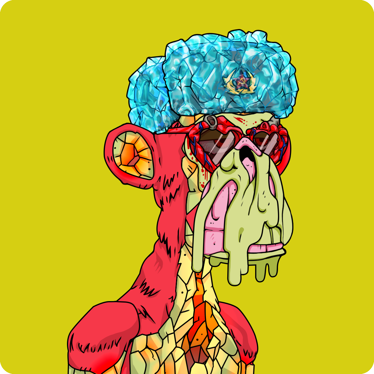 Yuga Labs - Mutant Ape Yacht Club - NFT # 21830