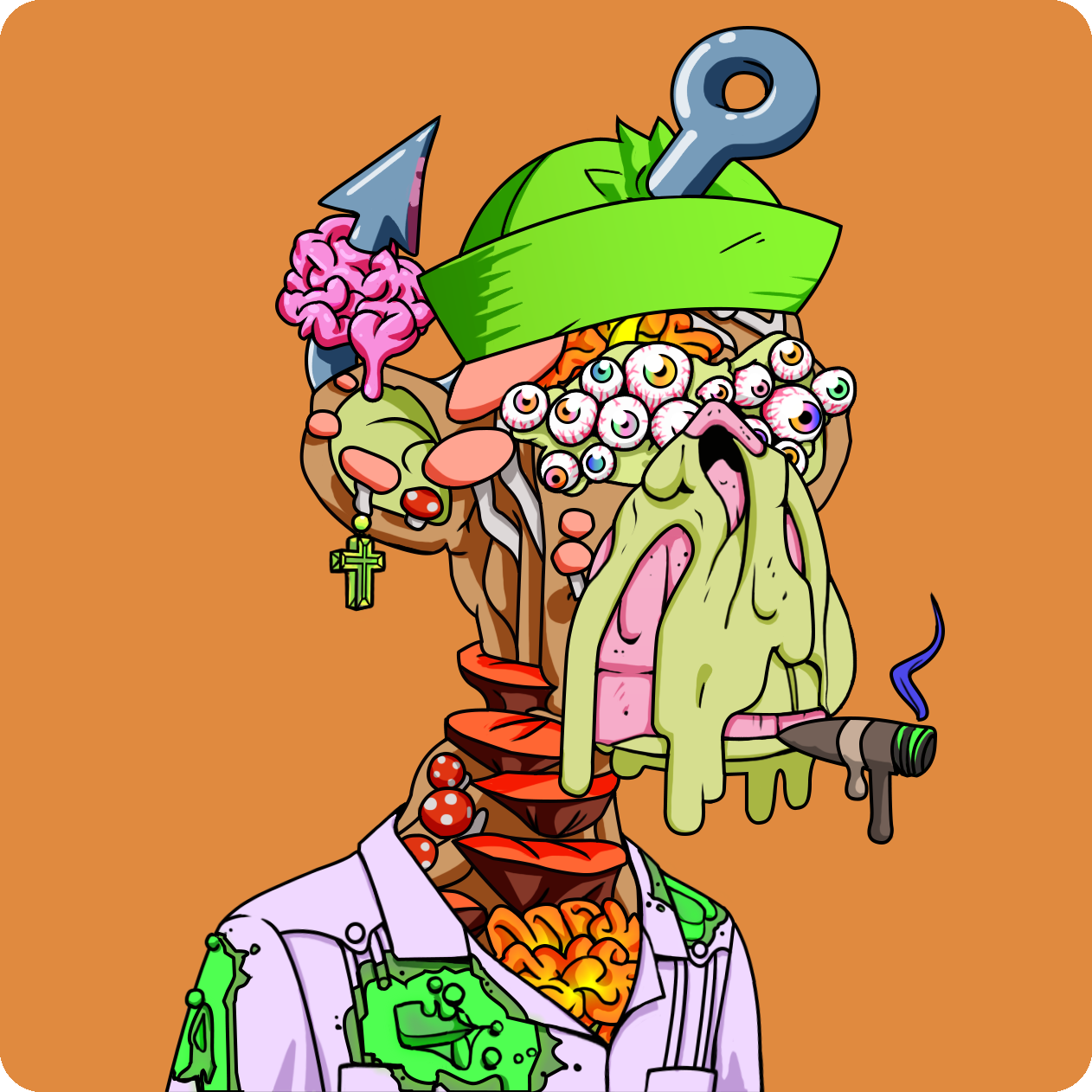 Yuga Labs - Mutant Ape Yacht Club - NFT # 6484