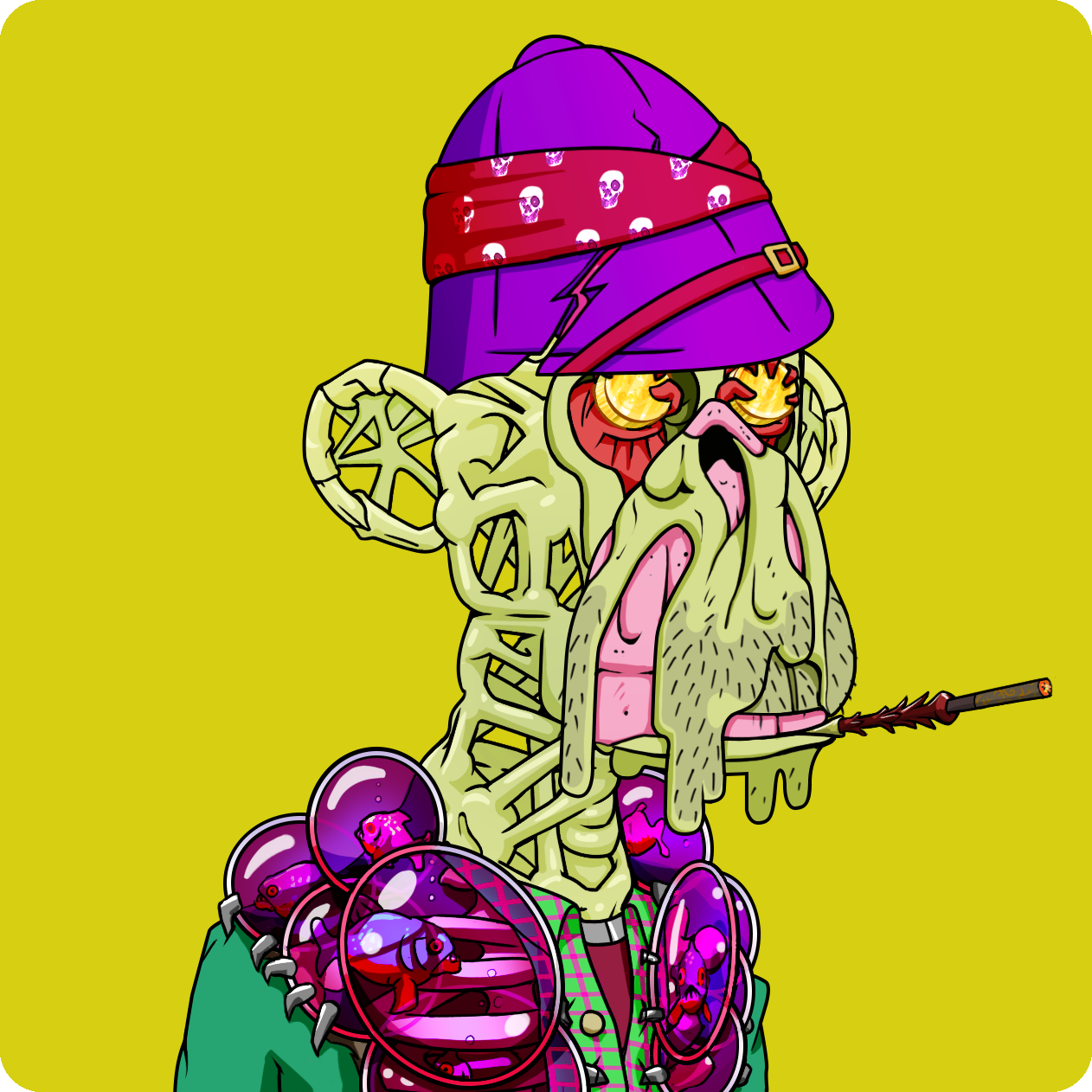 Yuga Labs - Mutant Ape Yacht Club - NFT # 4044