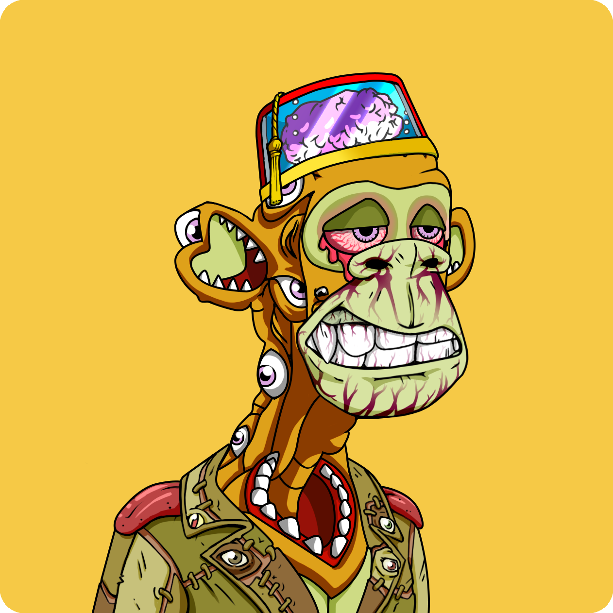 Yuga Labs - Mutant Ape Yacht Club - NFT # 14538