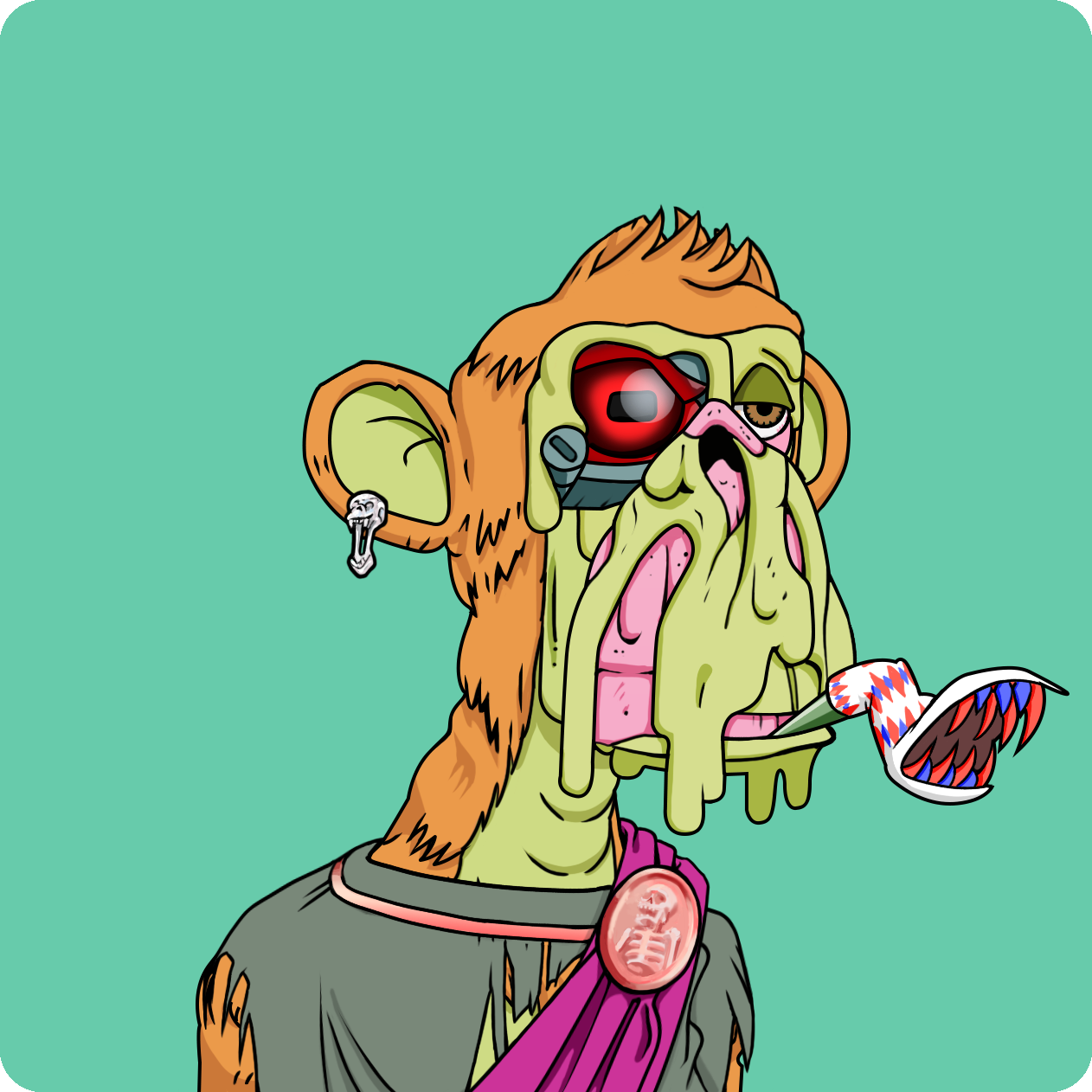 Yuga Labs - Mutant Ape Yacht Club - NFT # 11454