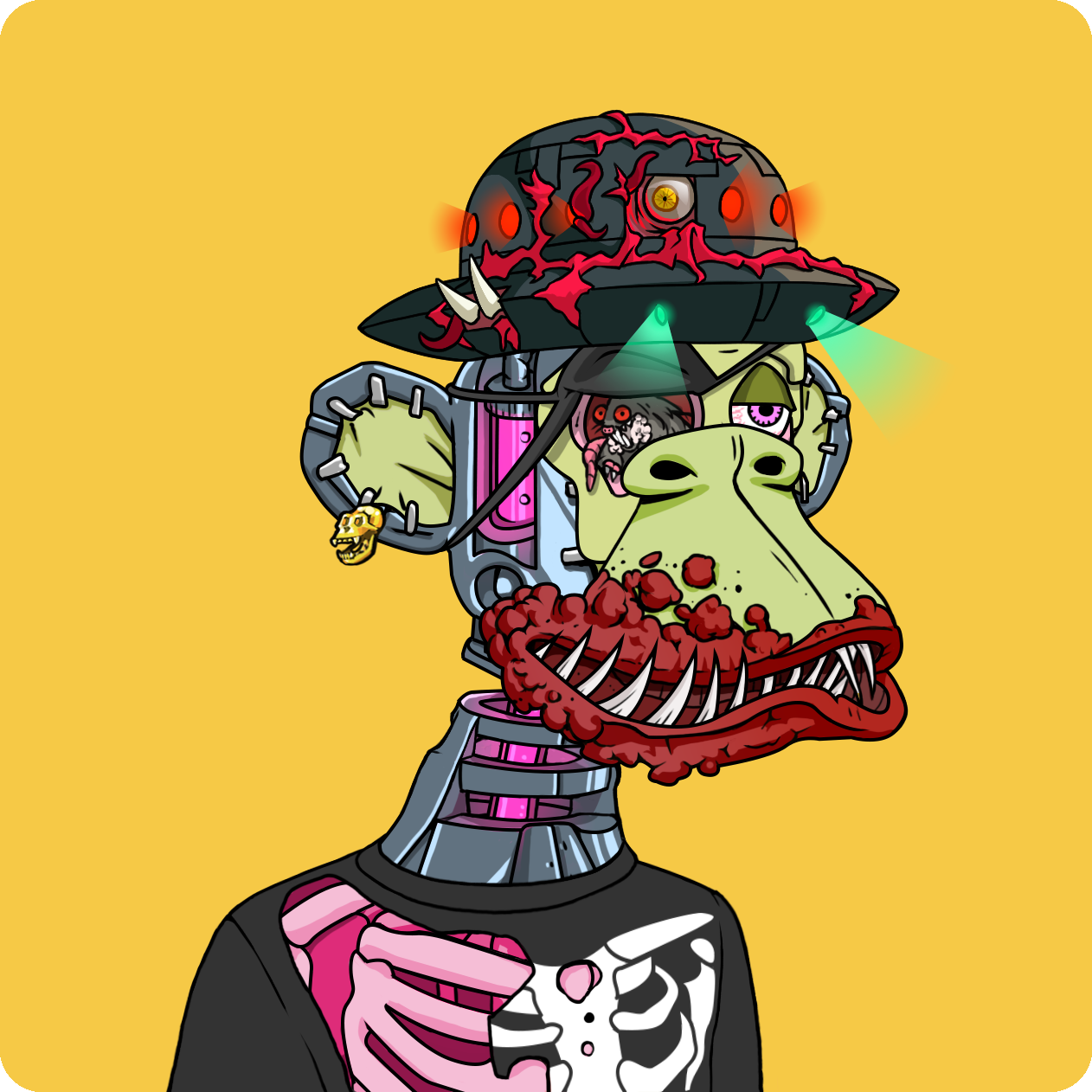 Yuga Labs - Mutant Ape Yacht Club - NFT # 23832