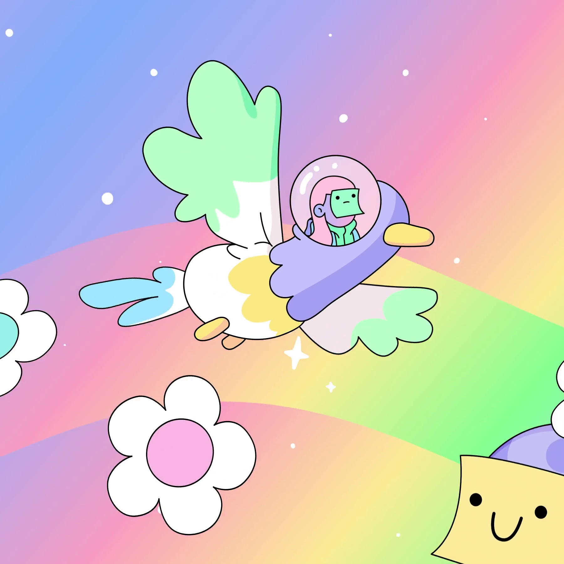 The Doodles Founders - Space Doodles - Space Doodle #9754 - NFT # 9754