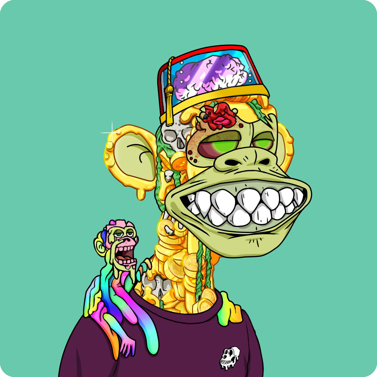 Yuga Labs - Mutant Ape Yacht Club - NFT # 16878