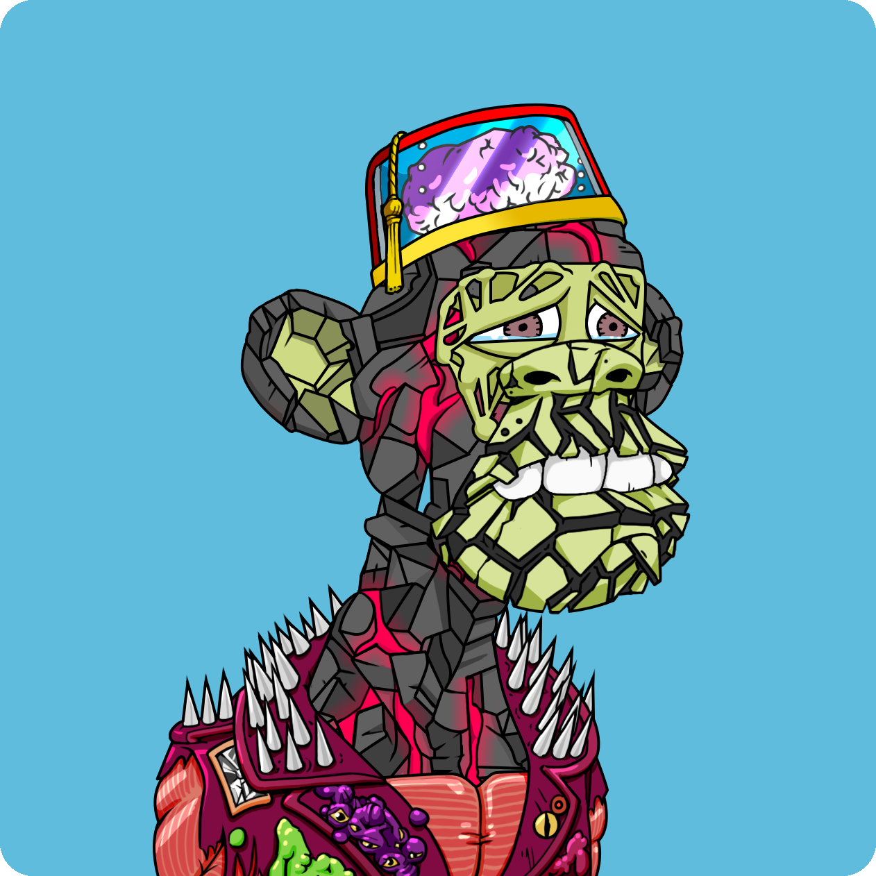 Yuga Labs - Mutant Ape Yacht Club - NFT # 19836