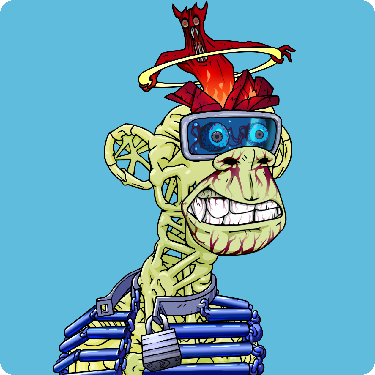 Yuga Labs - Mutant Ape Yacht Club - NFT # 24248