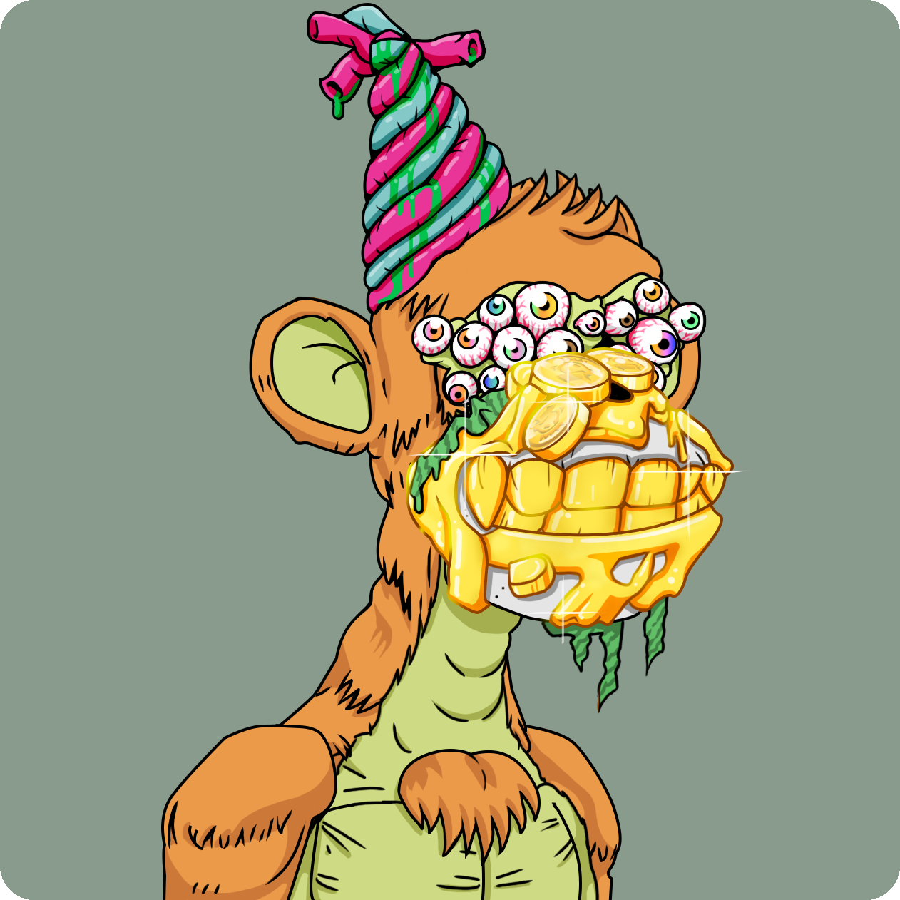 Yuga Labs - Mutant Ape Yacht Club - NFT # 27760