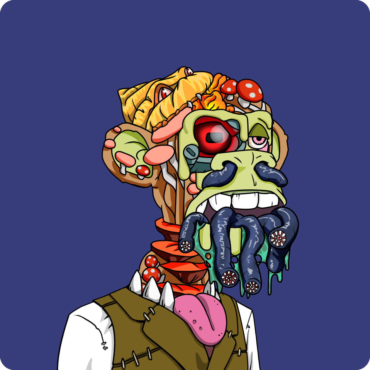 Yuga Labs - Mutant Ape Yacht Club - NFT # 3539