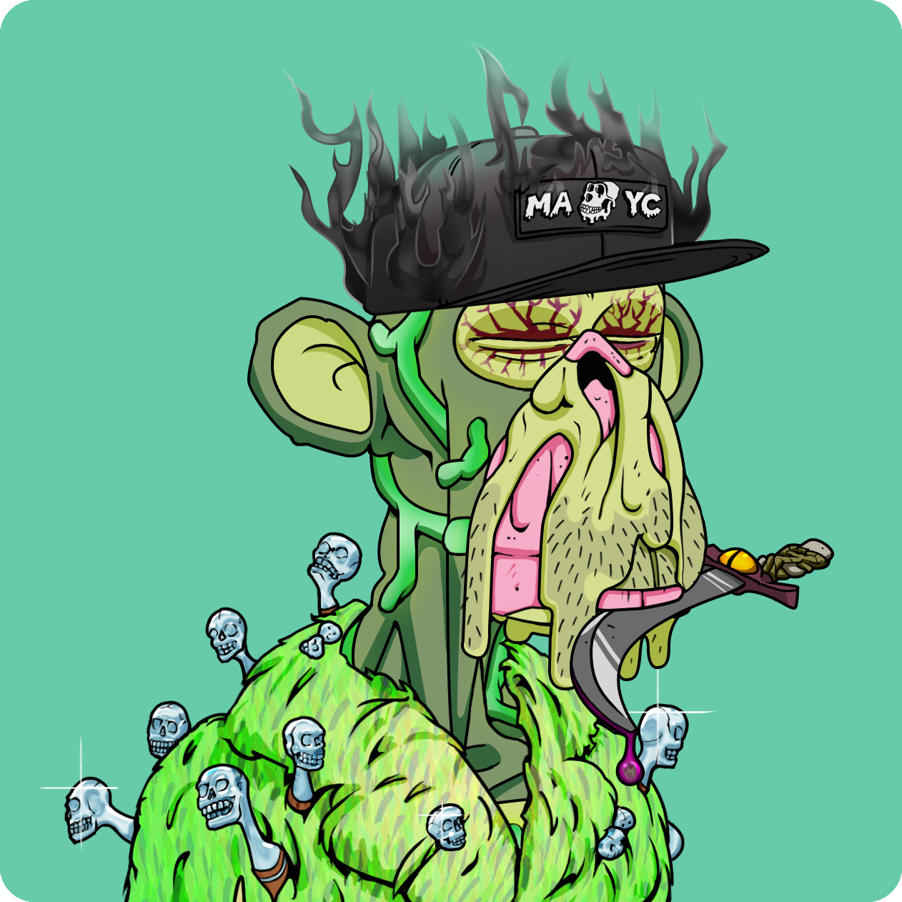 Yuga Labs - Mutant Ape Yacht Club - NFT # 25316