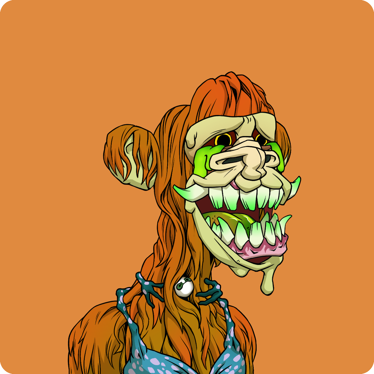 Yuga Labs - Mutant Ape Yacht Club - NFT # 3190