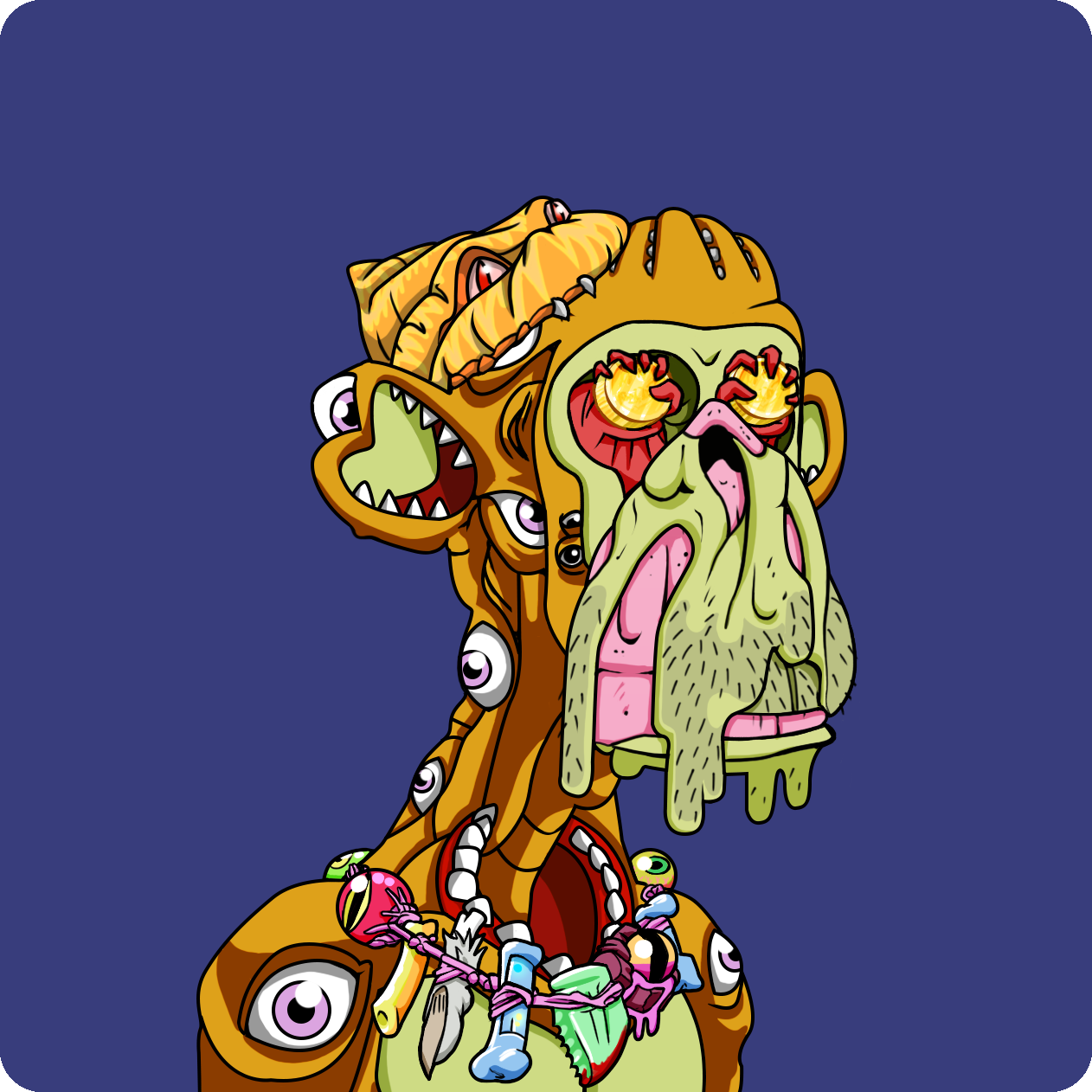 Yuga Labs - Mutant Ape Yacht Club - NFT # 23996